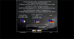 Desktop Screenshot of alsace1418.fr